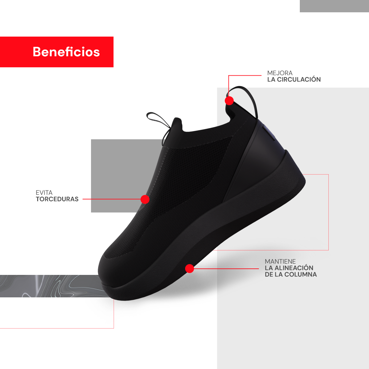 Tenis Inteligentes Confort Step con Tecnolog a Hexatec Unisex