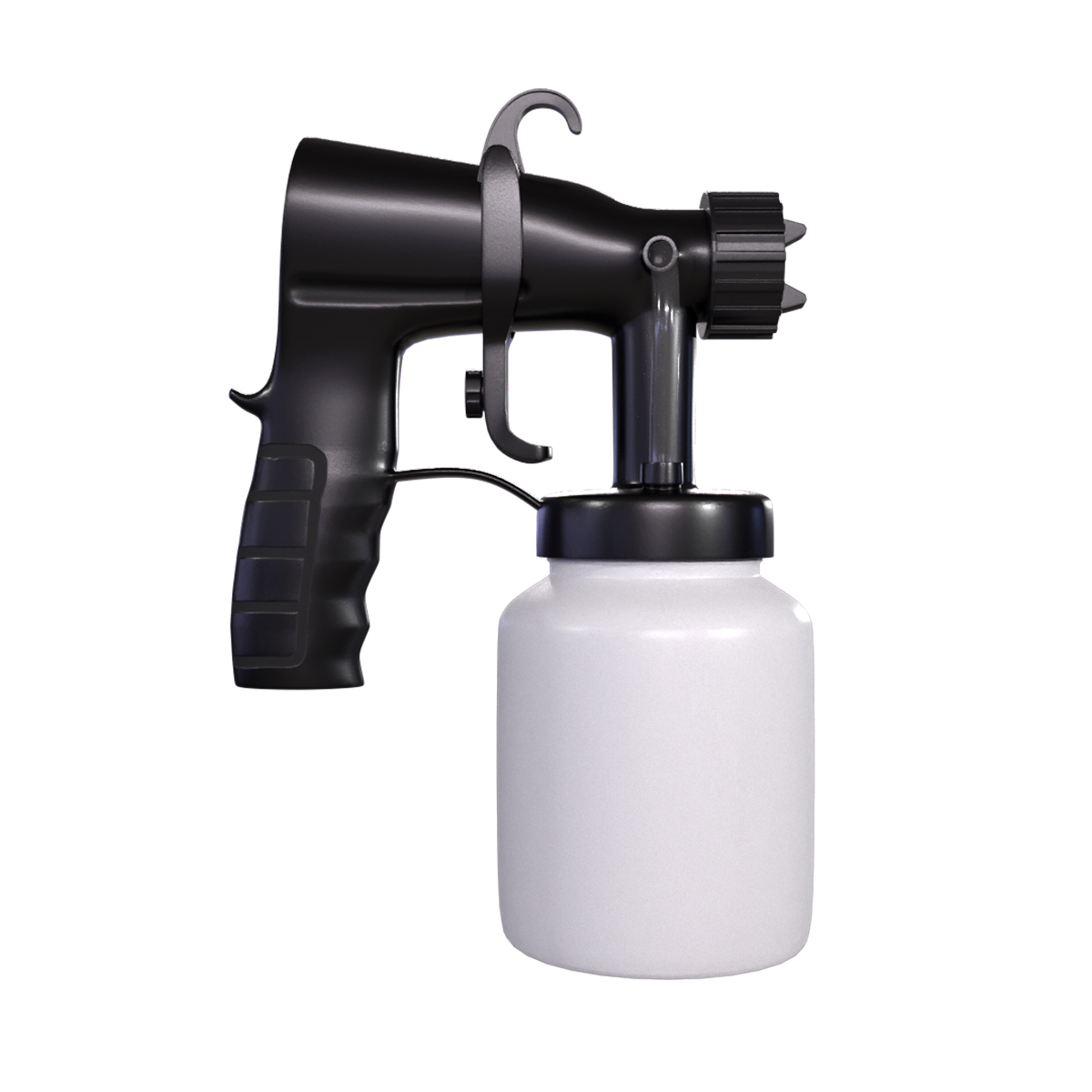 Pistola para Pintar de 800ml con Pulverizador Ajustable de 2 salidas y Manguera de 1.70m