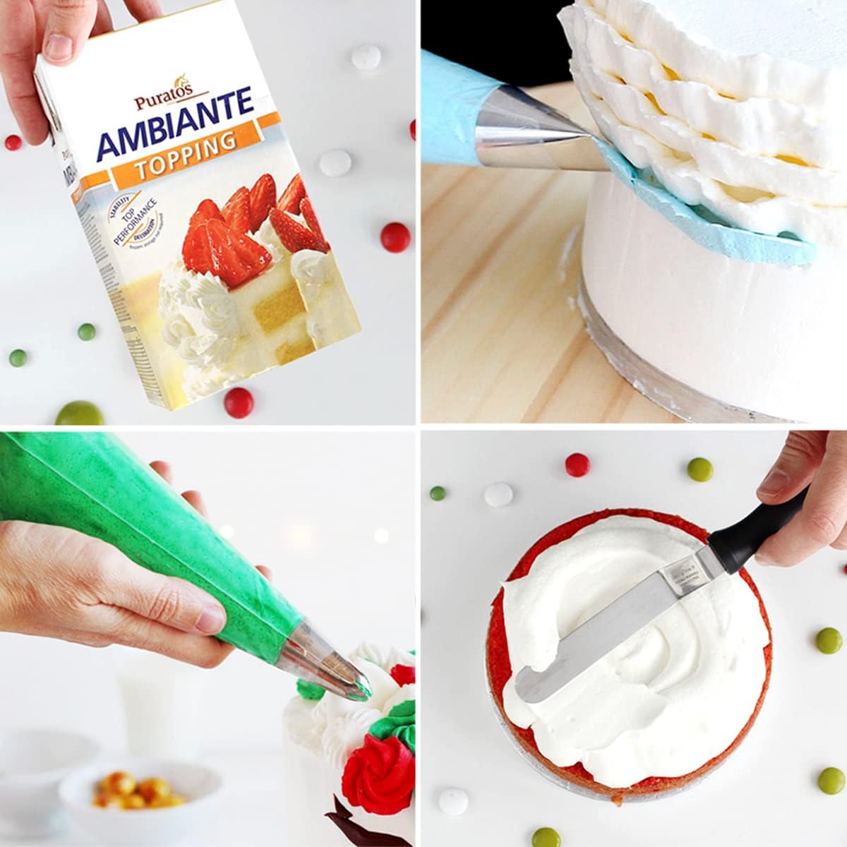 Crema Para Batir Ambiante Puratos De 1 Lt