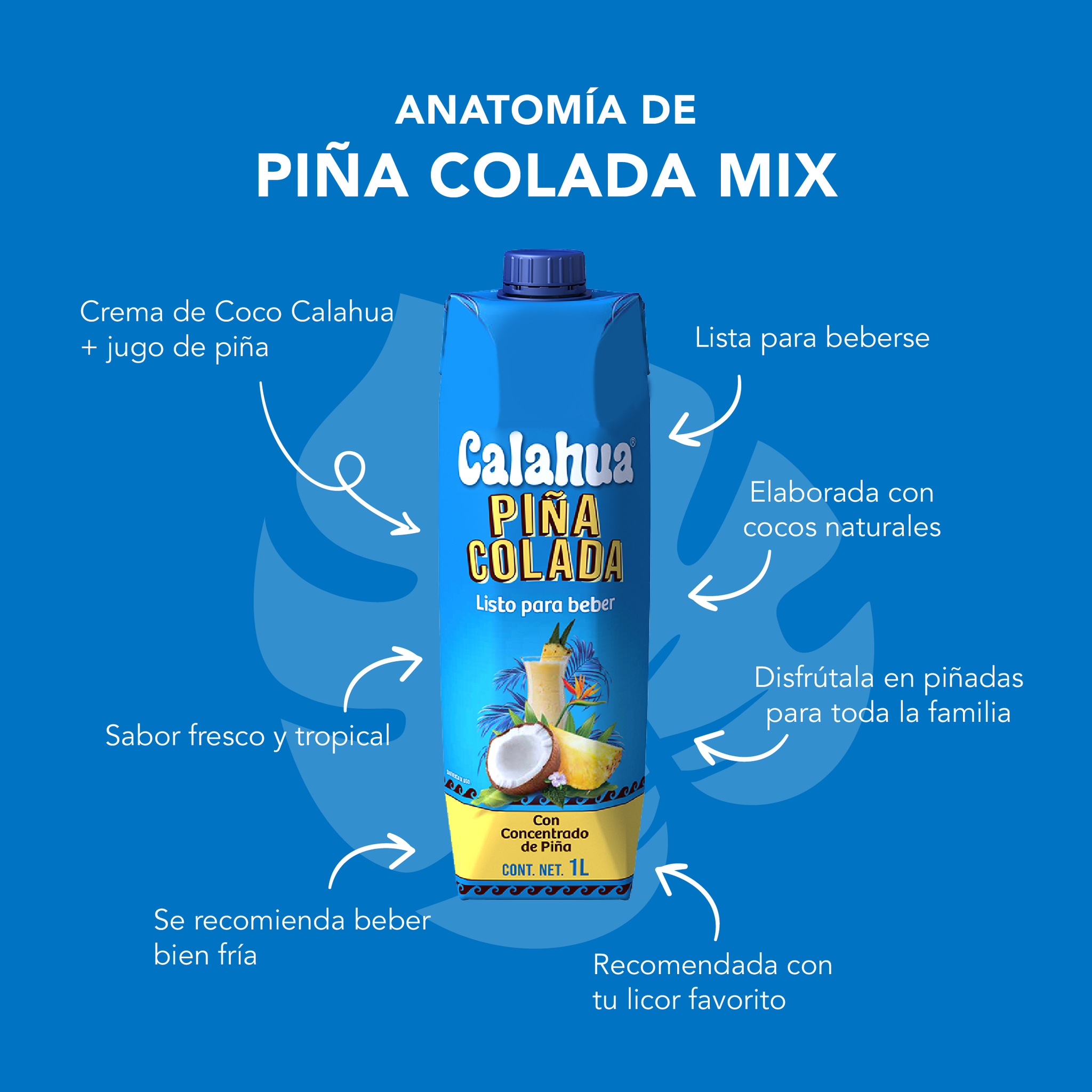 Piña Colada Calahua 1lt