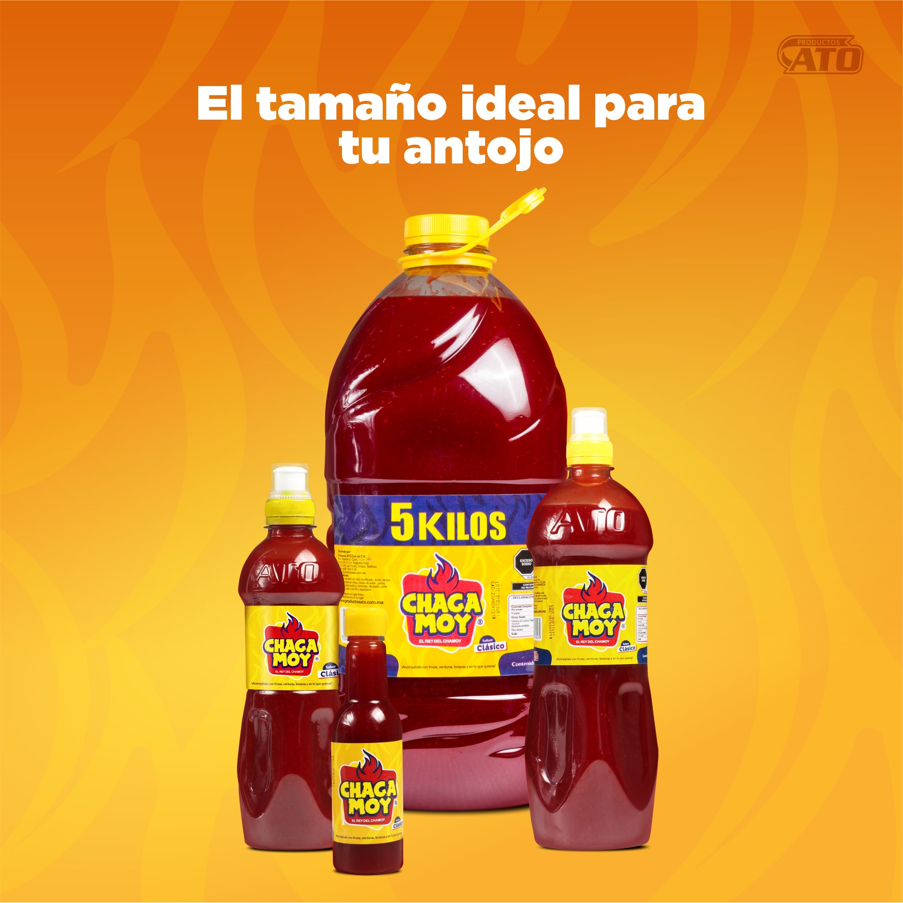 Chamoy Clasico Chacamoy Ato De 5 Kg