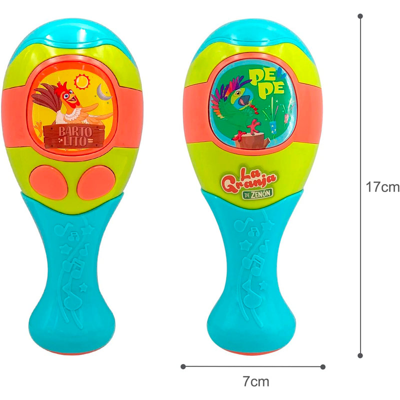 juguete marcacas de La Granja De Zenon Bebé Sonajas