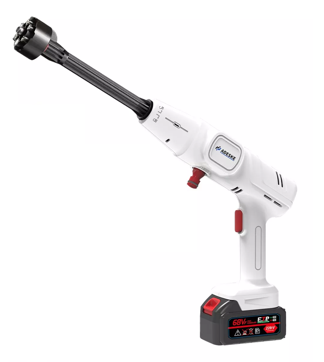 Hidrolavadora eléctrica A3 blanco de 300W con 45bar de presión máxima 110V/240V Blanco
