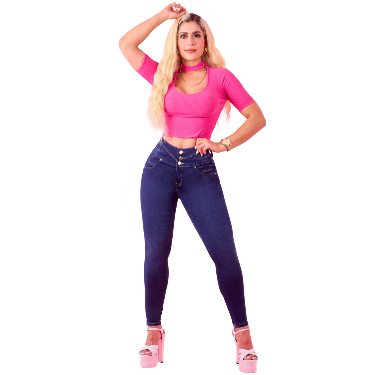 Pantalon Dama Mezclilla Bogota Jeans Vip