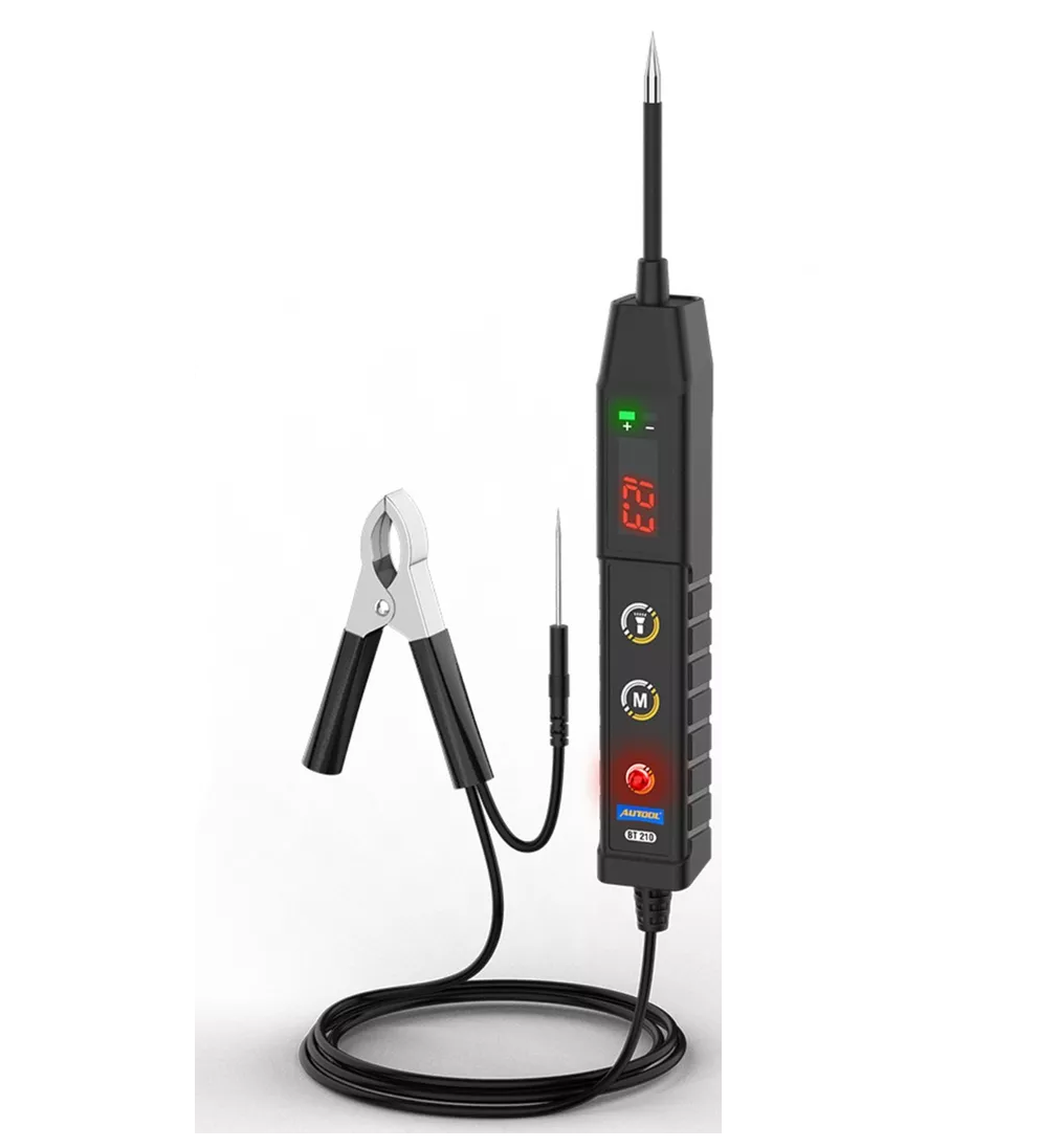 Probador De Sonda De Circuito Prueba De Voltaje 6-30v Negro