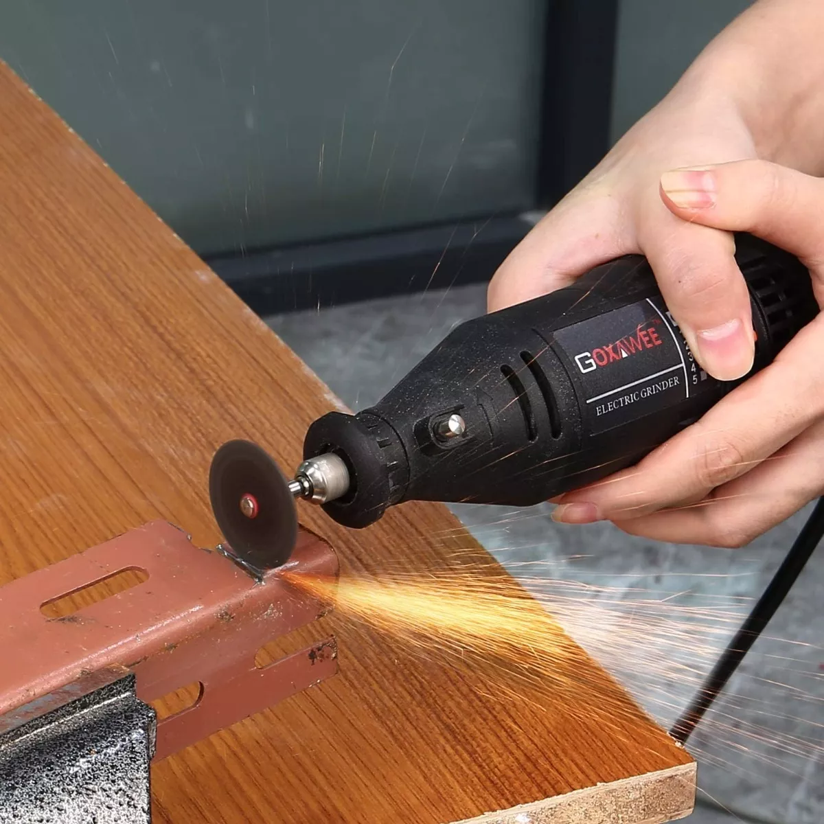 Mototool Electrico Herramientas Con 140 Accesorio Pro Negro