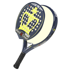 Pala de Padel Black Crown Wolf