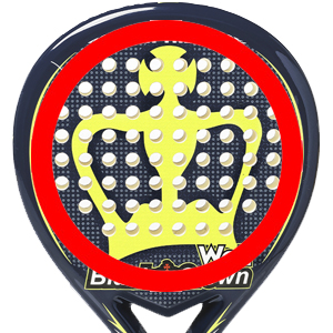 Pala de Padel Black Crown Wolf
