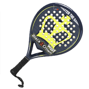 Pala de Padel Black Crown Wolf