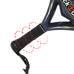 Pala de Padel Black Crown Wolf