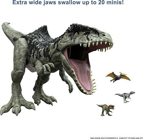 Jurassic World Dominion Super Colosal Giganotosaurus Giant Dino Mordida Gigante