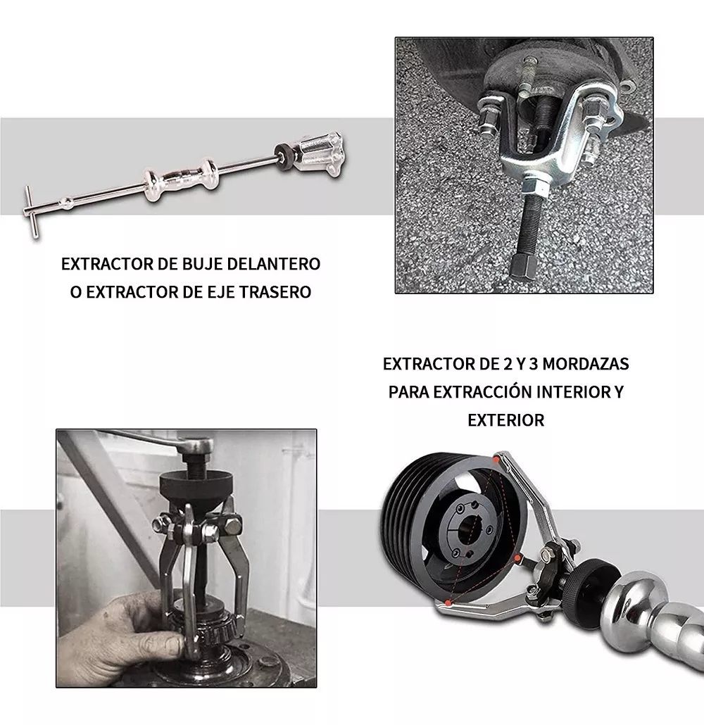 Martillo Deslizante Tirando Del Caballo Para Todos Los Coche Plata/Gris