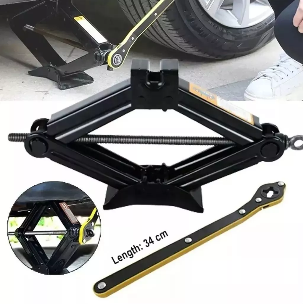 Tijeras Mecánicas Cat (2000 Kg) Negro Linea Amarilla