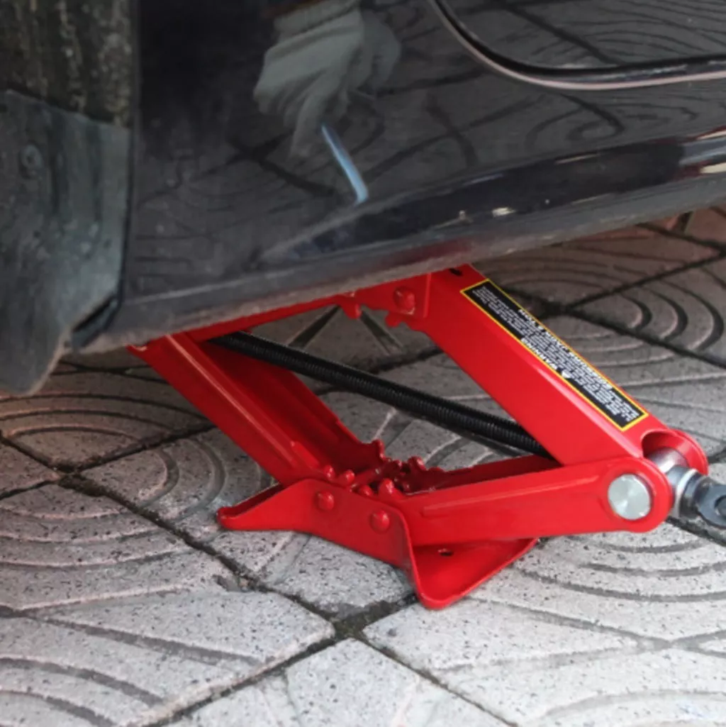 Gato Mecánico Para 2000 Kg Rojo