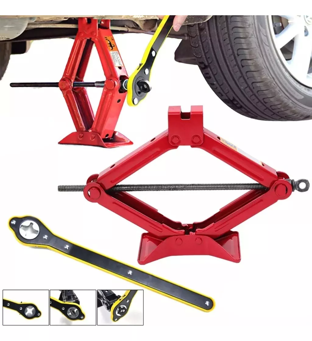 Gato Mecánico Para 2000 Kg Rojo