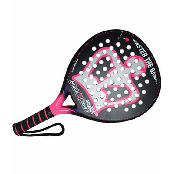 Pala de Padel Black Crown Piton Nakano Rosa