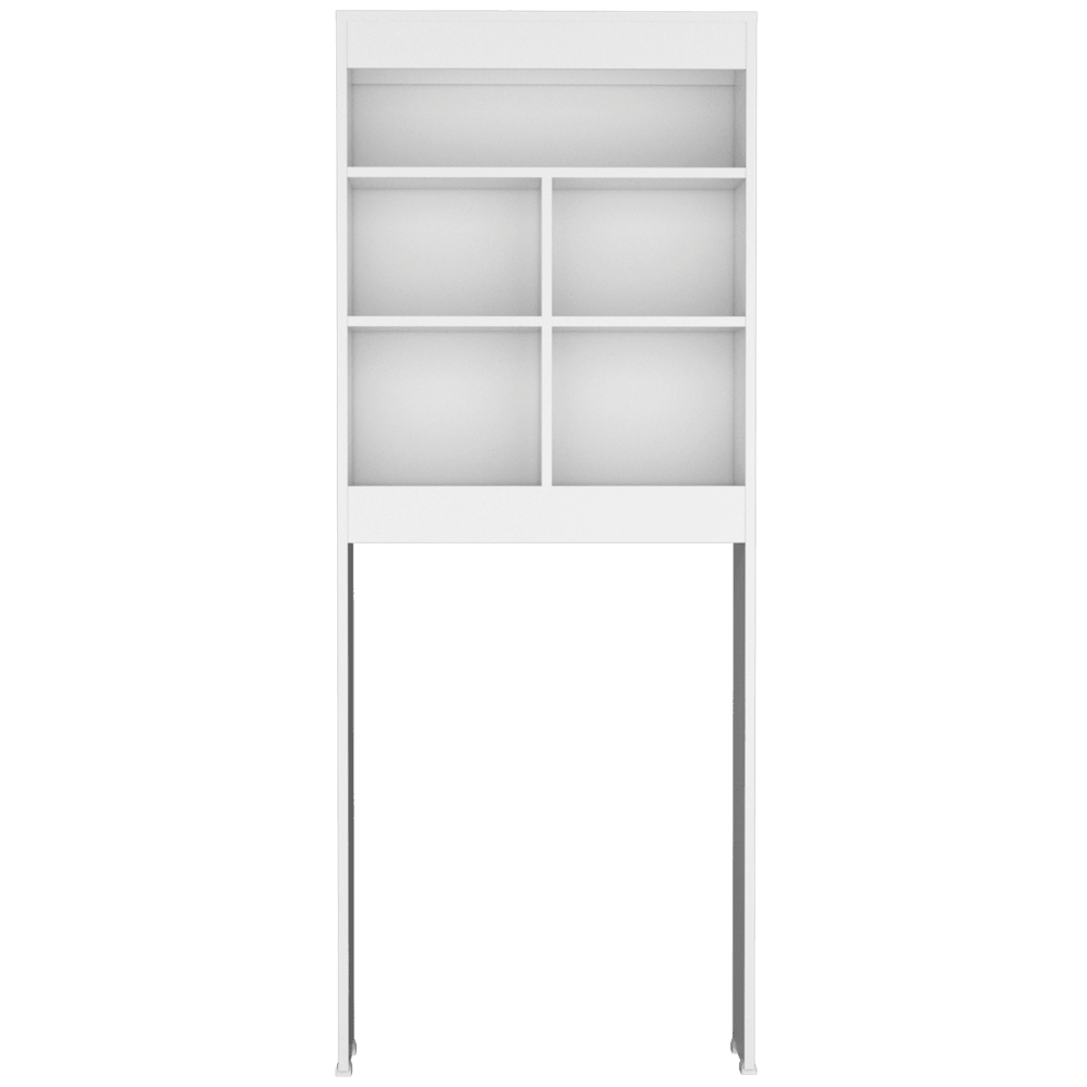 Gabinete de Baño Babel, Blanco, Amplios Espacios Para Colocar Objetos Decorativos