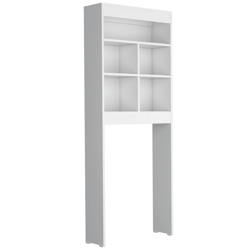 Gabinete de Baño Babel, Blanco, Amplios Espacios Para Colocar Objetos Decorativos