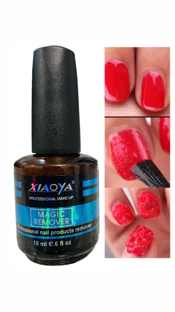 6pz Removedor Mágico De Gel Y Acrílico Para Uñas Xiaoya