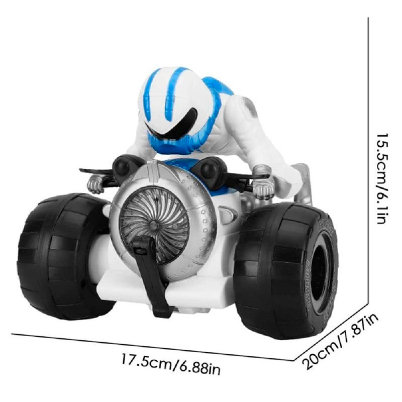 Crazy Motocicleta De Juguete Para Acrobacias En Motocicleta niños giros  roja