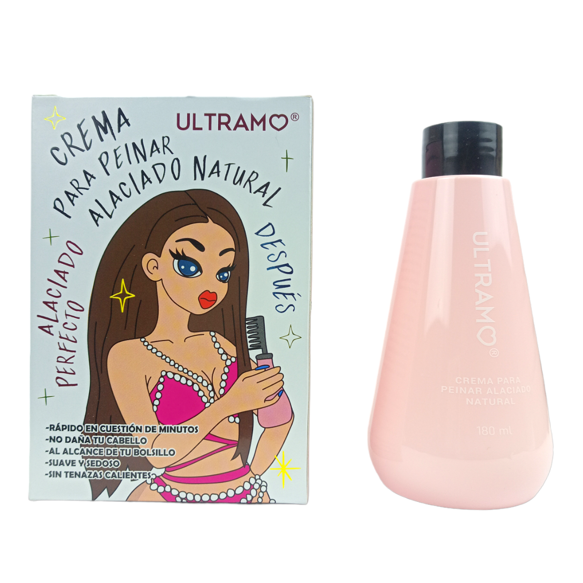 Crema para peinar alaciado perfecto Ultramo 180ml