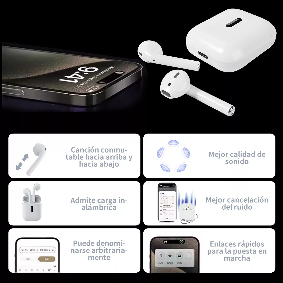 Mejores auriculares inalámbricos compatibles con iPhone