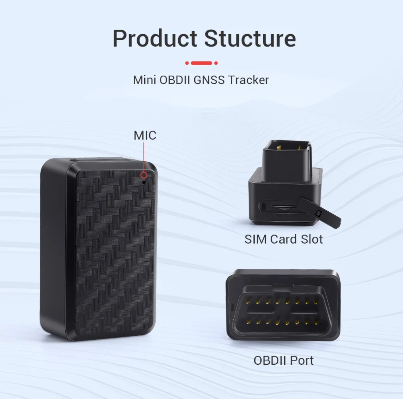 Localizador GPS MiCODUS MV66 OBD + Cuenta Administrativa
