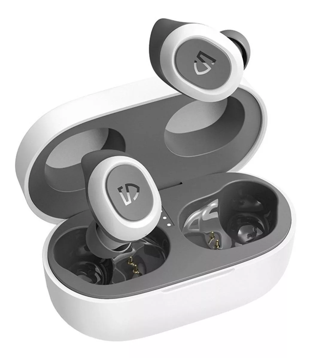 Audífonos in-ear inalámbrico 2 blanco con luz blanca LED