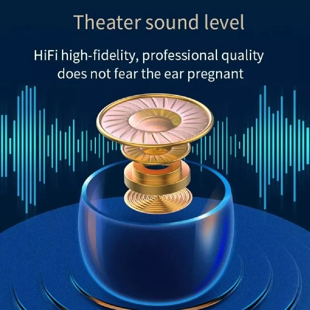 Audífonos in-ear inalámbricos Bluetooth F9-5 rosa