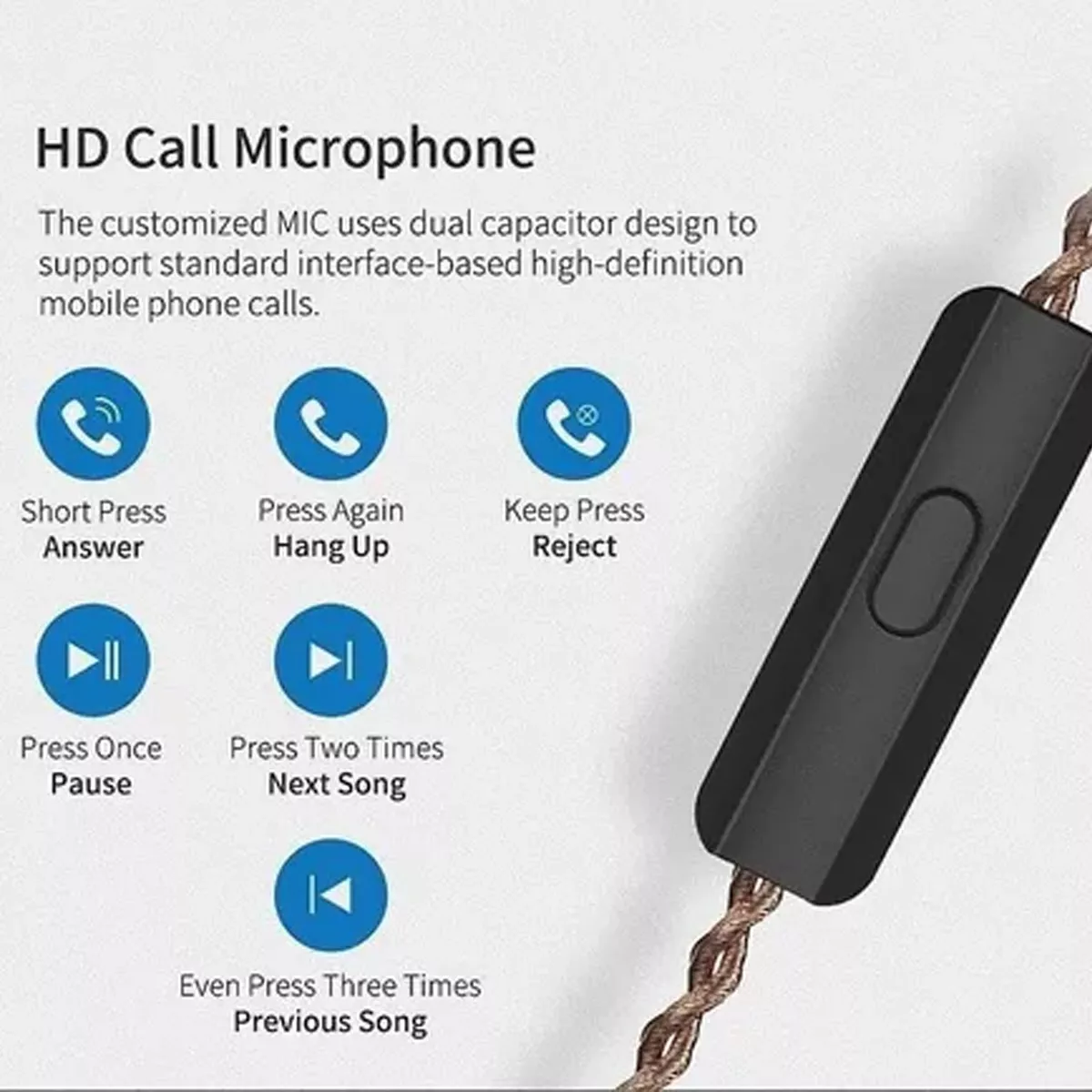 Audífonos in-ear gamer con cable ZSN Pro with mic KZ ZSN Pro violeta