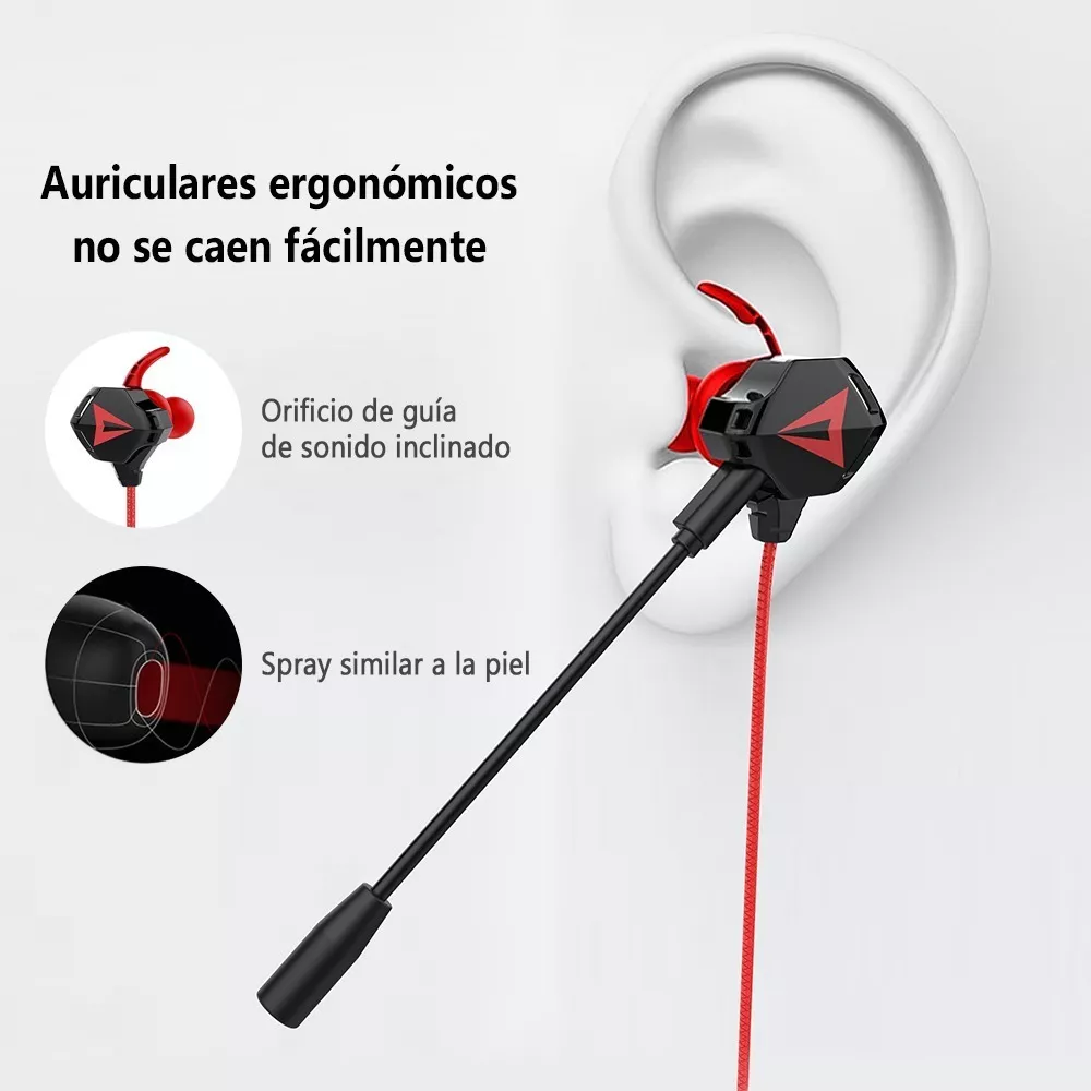 Audifonos Gamer Auriculares Pc Gamer Auriculares Estéreo Con Bajo