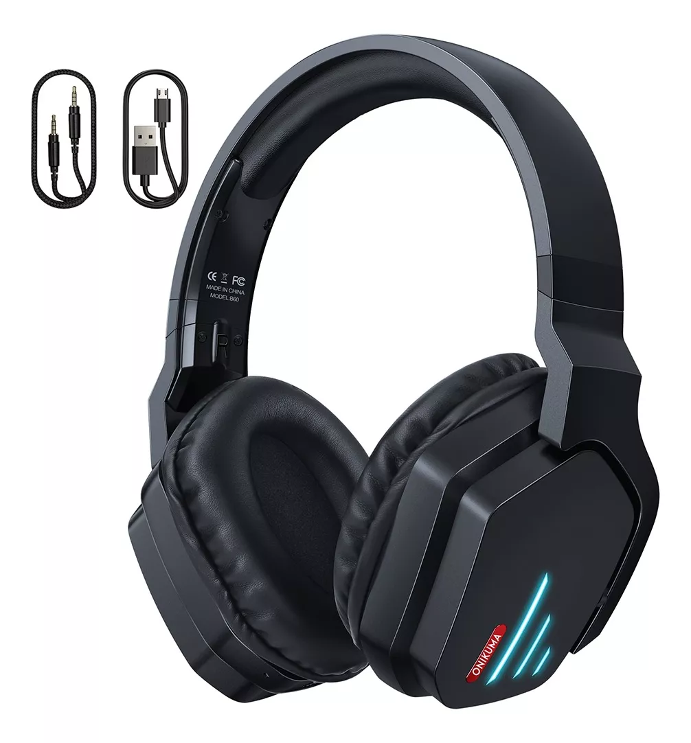 Audífonos Inalámbricos De Diadema Bluetooth Gamer Negro