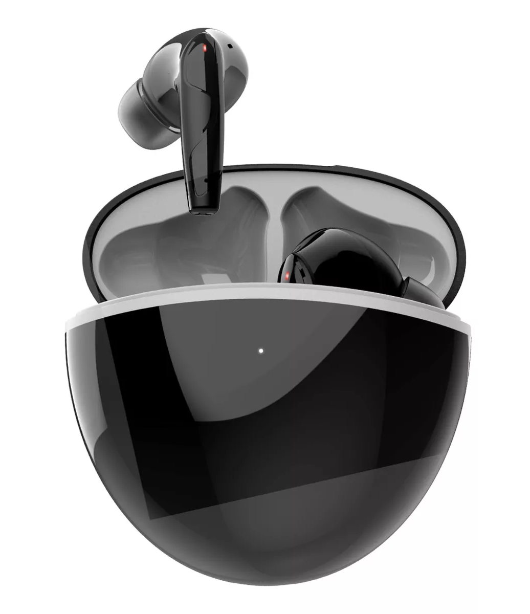 Audífonos Inalambricos Bluetooth Anc Cancelacion De Ruido Negro/Gris