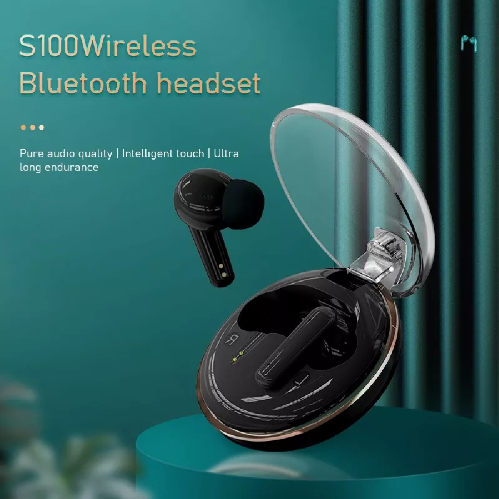 Bmani S100 Audífonos In-ear Bluetooth 5.3 Inalámbricos Negro