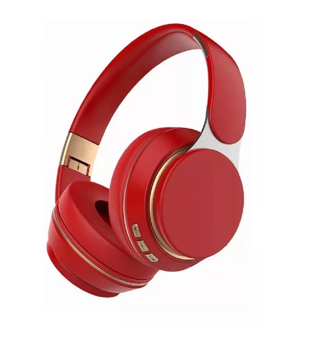 Audífonos De Diadema Inalámbricos C/bluetooth 5.0 Dura 20 H Rojo