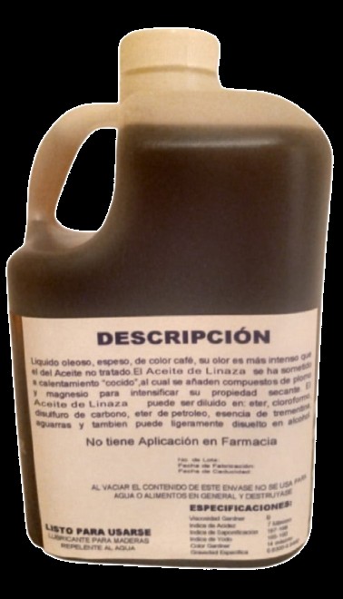 Aceite de Linaza para madera 5 litros