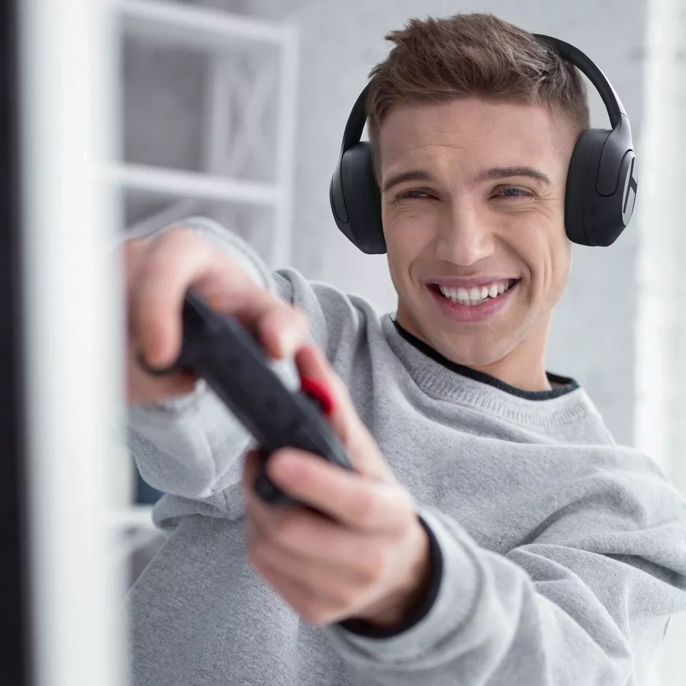 Audífonos Inalámbricos Gamer Diadema  Azul Oscuro