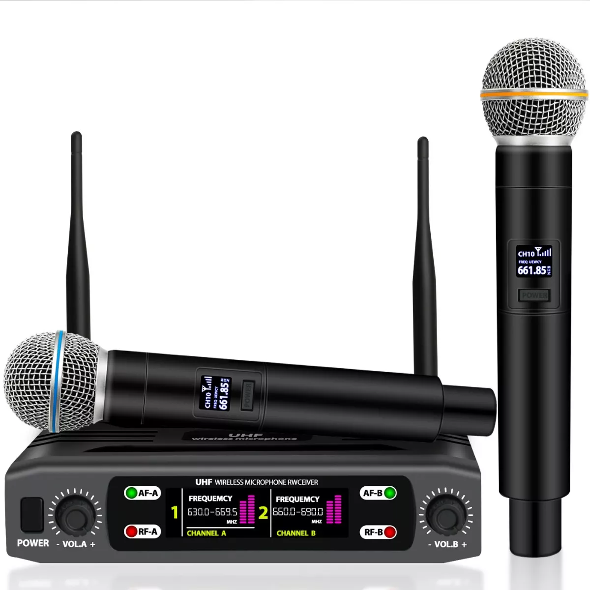 Micrófono inalámbrico Bluetooth para karaoke, altavoz portátil 5 en 1 con  luces RGB dinámicas, mini máquina de karaoke para viajes en automóvil