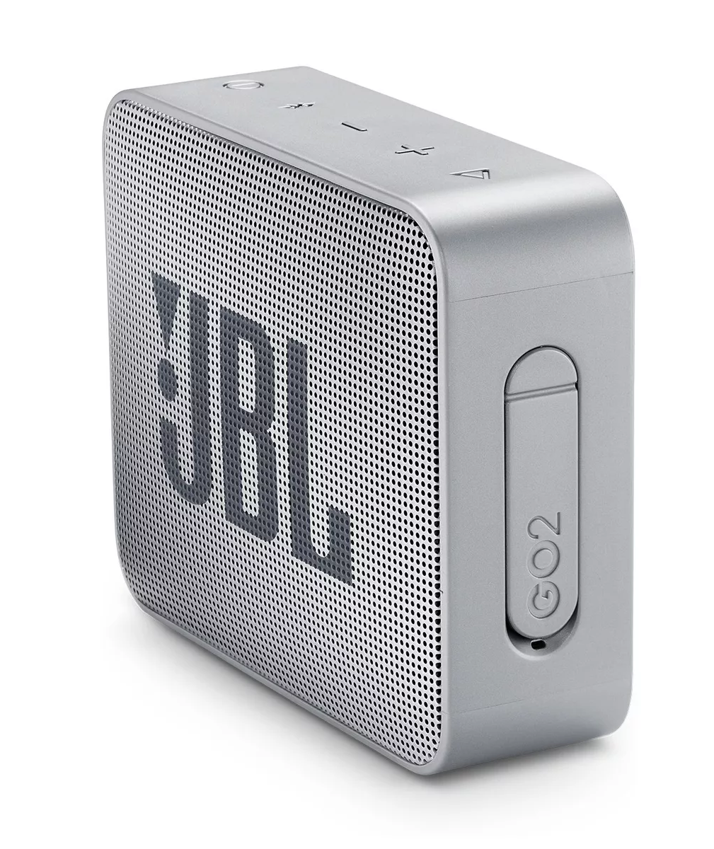 Bocina JBL Go 2 portátil con bluetooth Gris