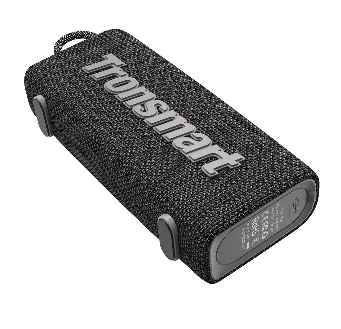 Bocina Tronsmart Trip Portátil Con Bluetooth 5.3 P/Color Negro