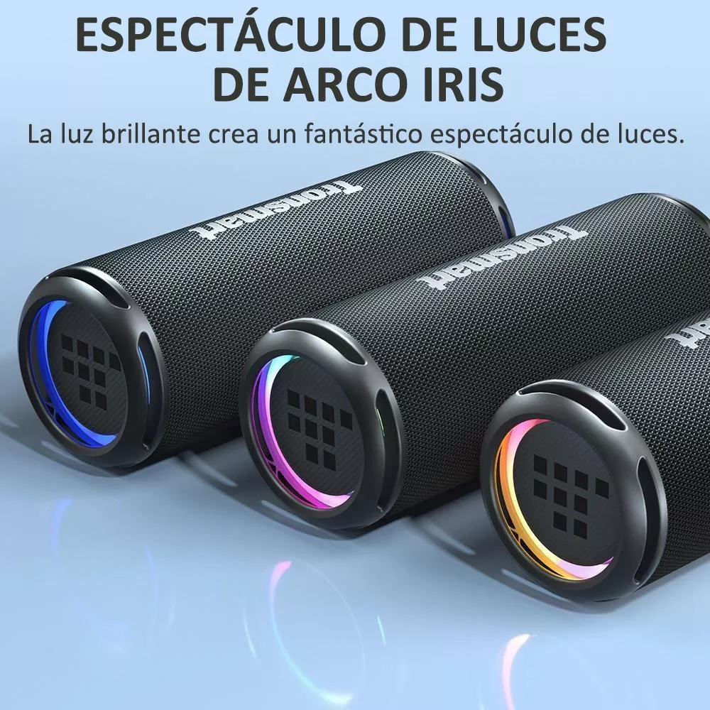 Bocina Lite Bluetooth 24w Ipx7 Portátil Color Negro