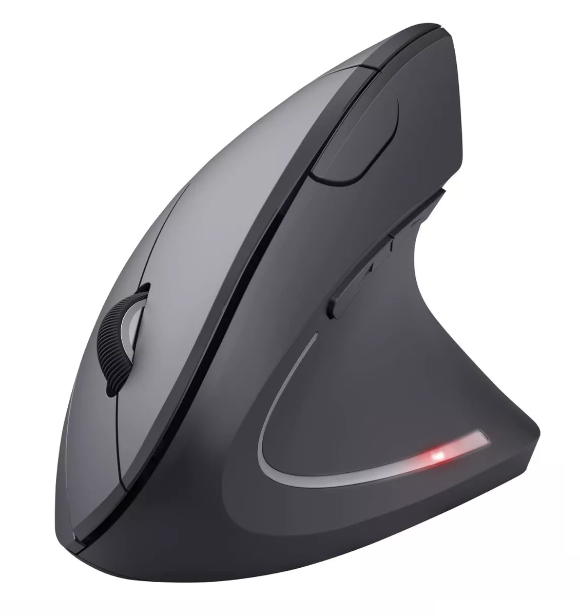 Mouse Vertical Inalámbrico 2.4g Ergonómico, Recargable Negro