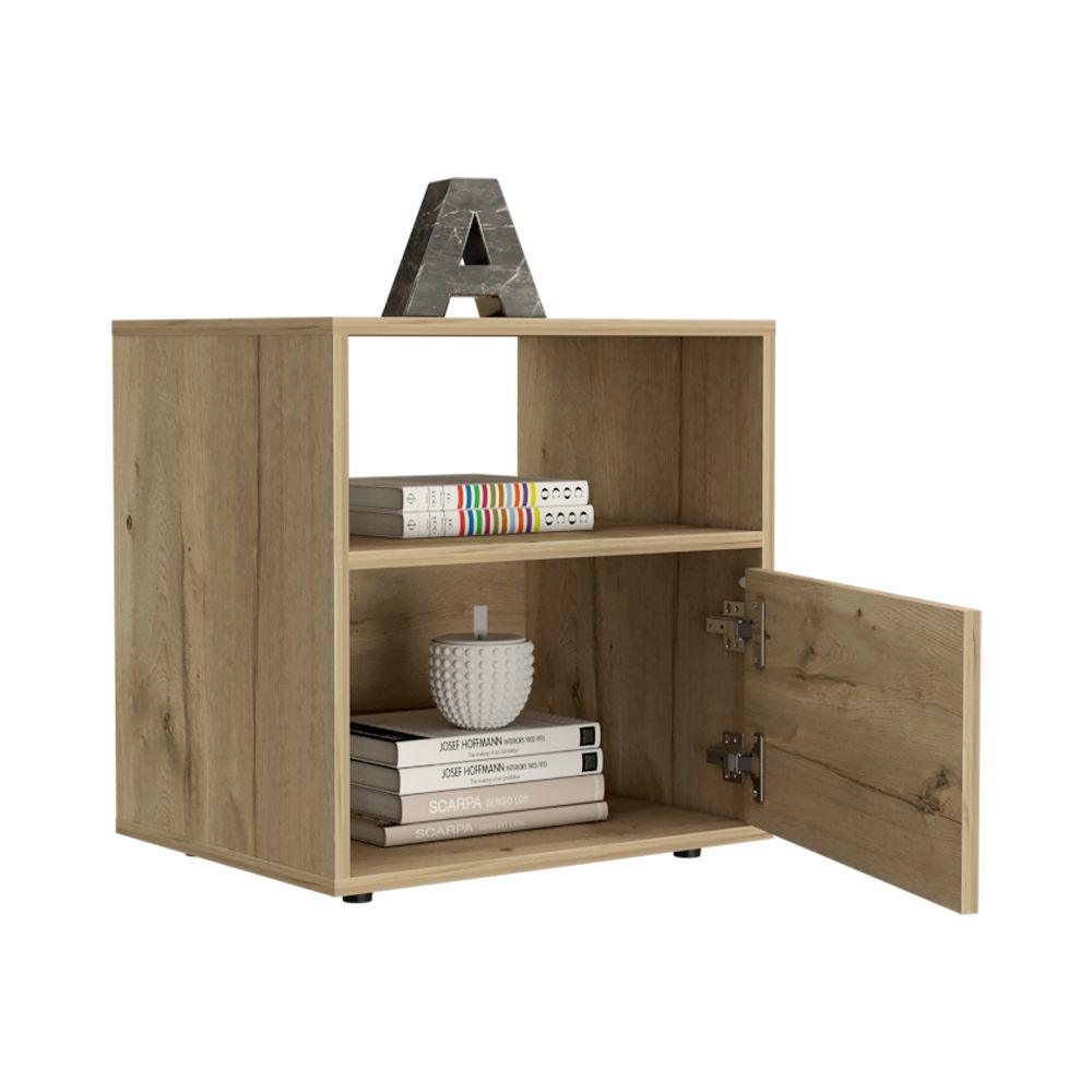 Buró Felix, Café Claro, con Una Puerta Abatible.