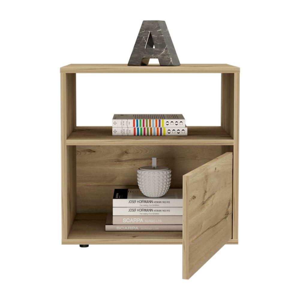 Buró Felix, Café Claro, con Una Puerta Abatible.