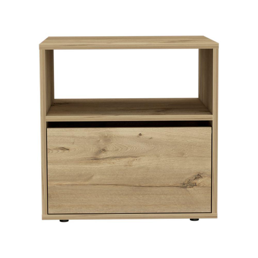 Buró Felix, Café Claro, con Una Puerta Abatible.