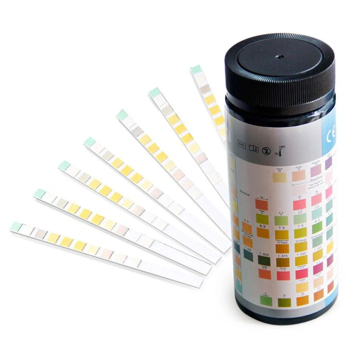 Tiras Medidoras De Uroanálisis Mission 10 Parámetros - C/100