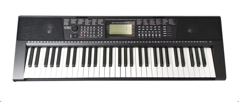 Teclado Musical Latin Keyboard Lks-pa-400 61 Teclas Negro