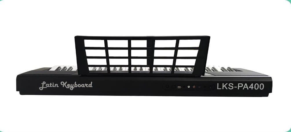 Teclado Musical Latin Keyboard Lks-pa-400 61 Teclas Negro