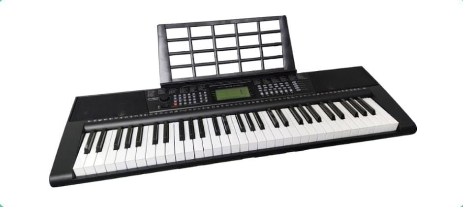 Teclado Musical Latin Keyboard Lks-pa-400 61 Teclas Negro