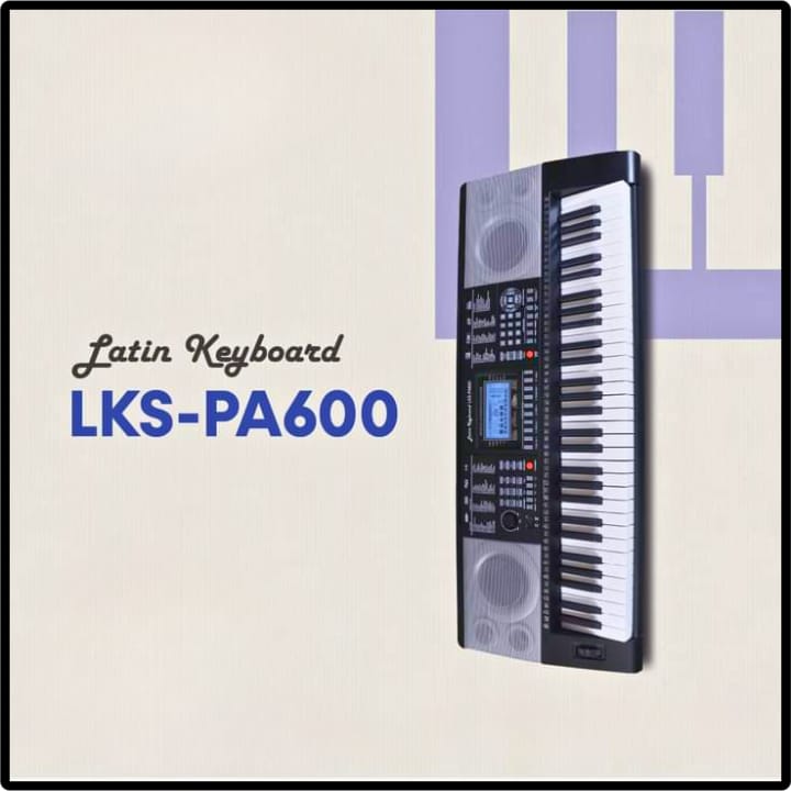 Latin Keyboard Pa-600 Teclado De 61 Teclas Con Sensibilidad